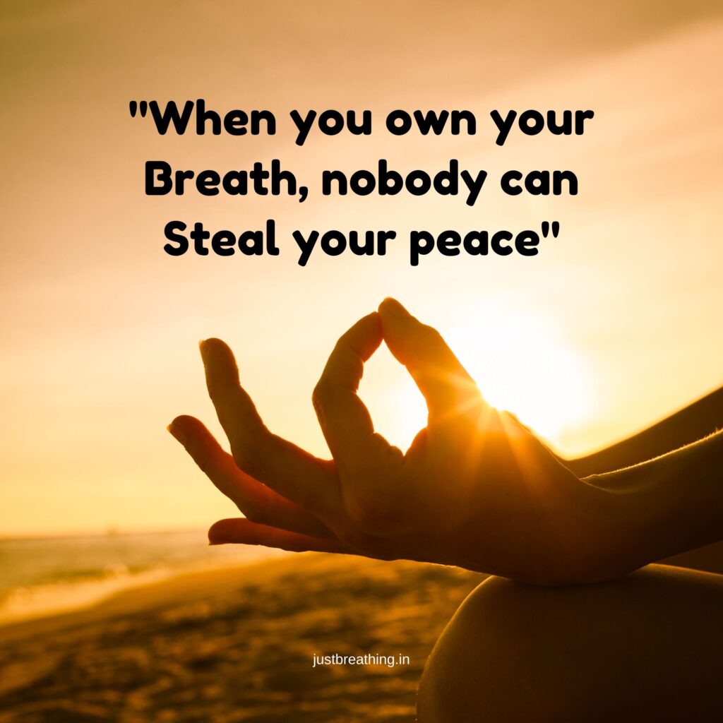 Best meditation quotes and captions for breathe