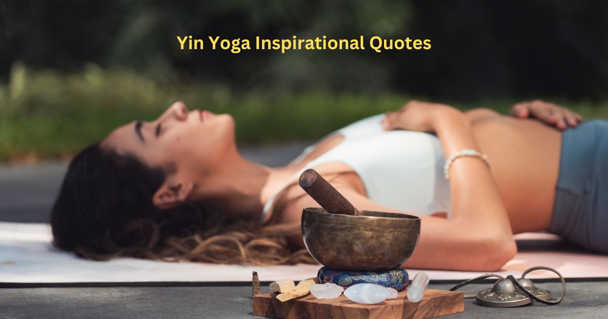 Yoga quote is a balance holding Royalty Free Vector Image